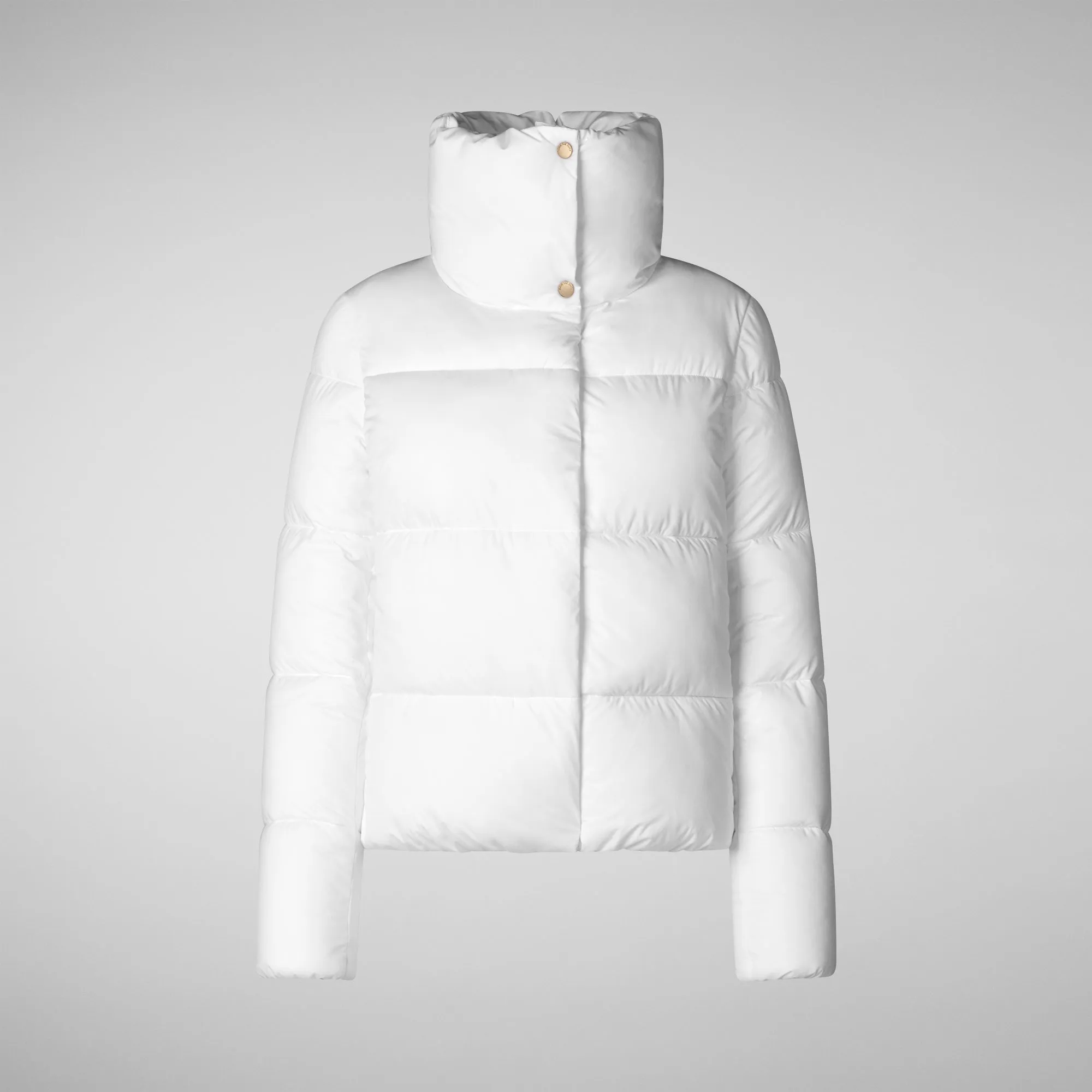 Women's animal free Puffer jacket Felicity in White