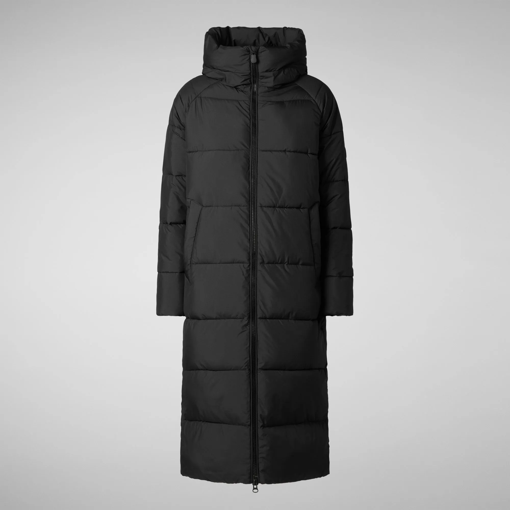 Women's animal free Puffer jacket Janis in black