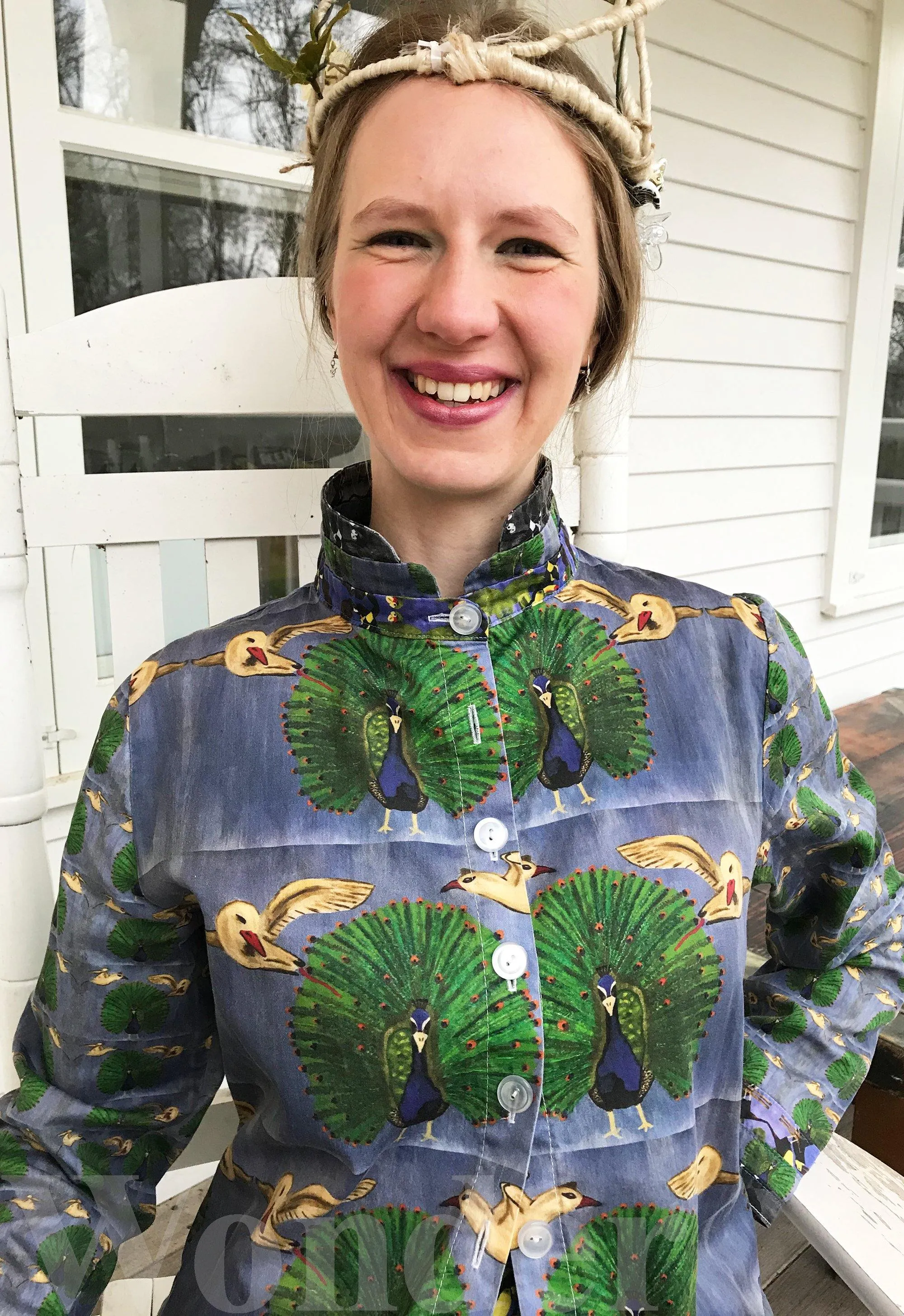 Women's Peacock Designer Jacket