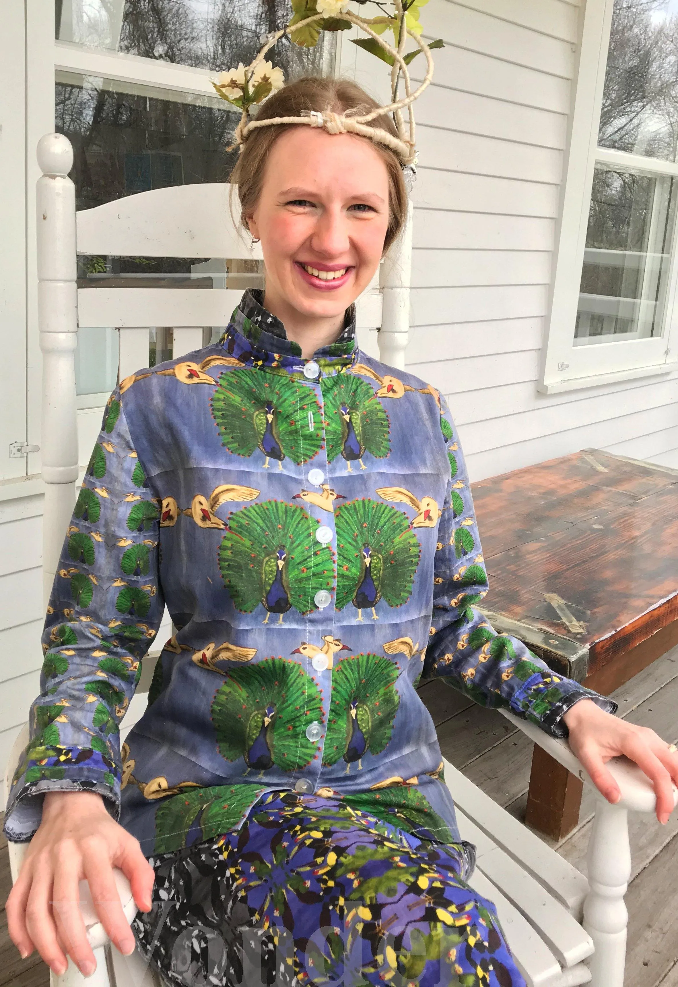 Women's Peacock Designer Jacket