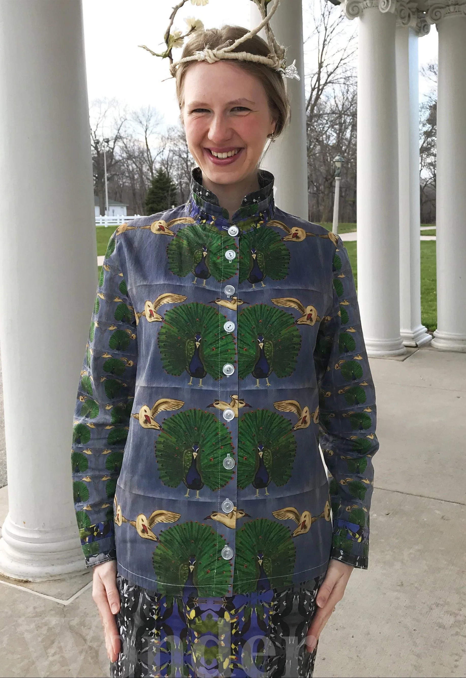 Women's Peacock Designer Jacket