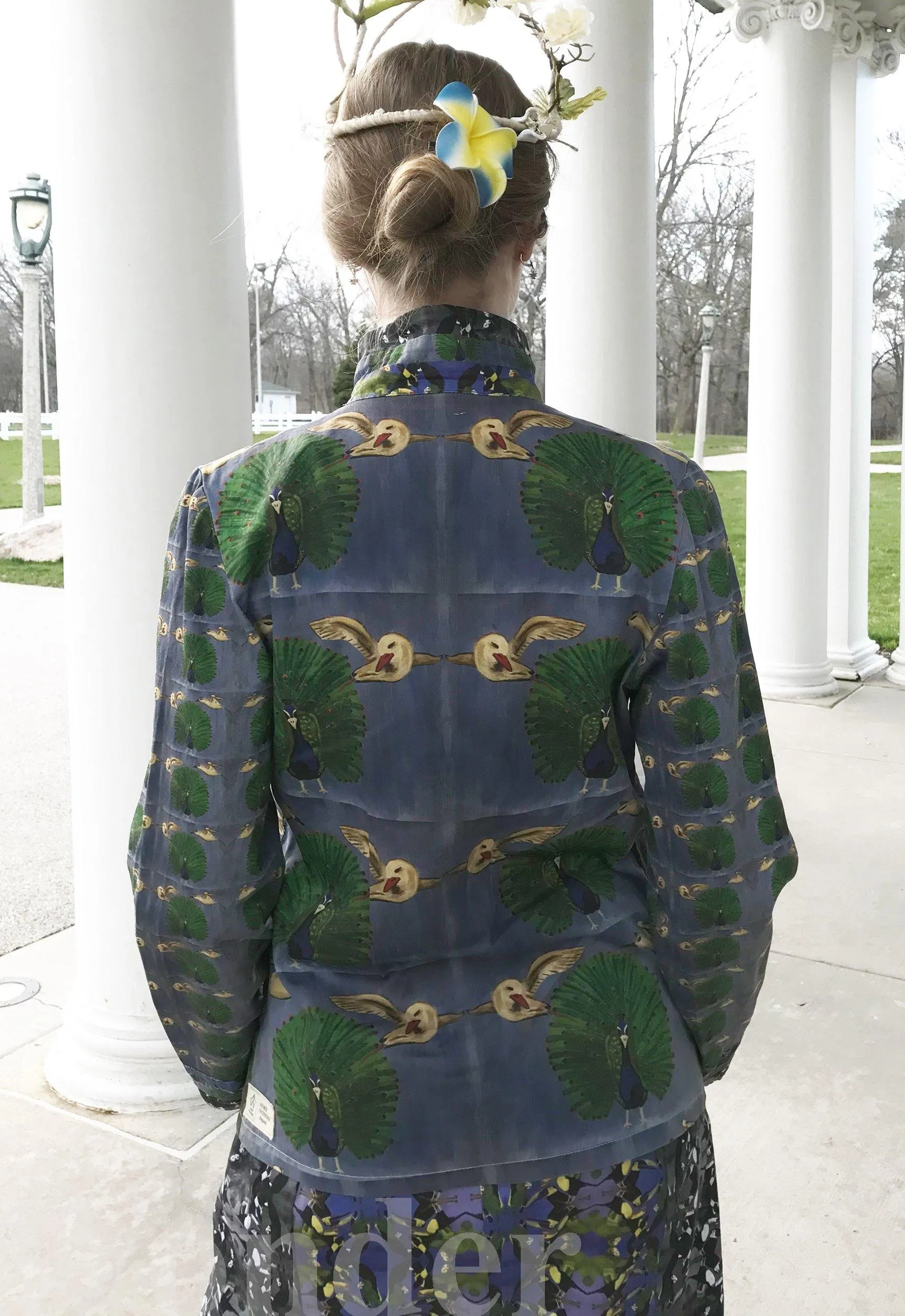 Women's Peacock Designer Jacket